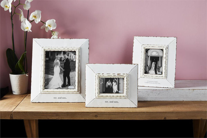 Mr. & Mrs. Distressed Frame