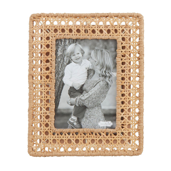 Large Woven Cane Frame Madison's Niche 