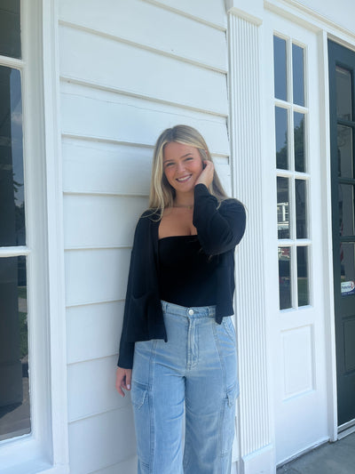 Pocket Cardigan Sweater - Madison's Niche 