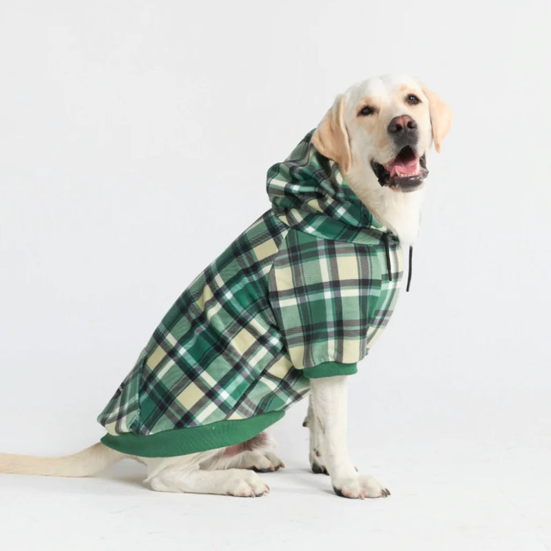 Green Plaid Hoodie - Madison's Niche 