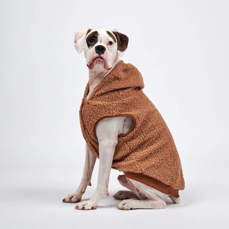 Brown Sherpa Jacket - Madison's Niche 