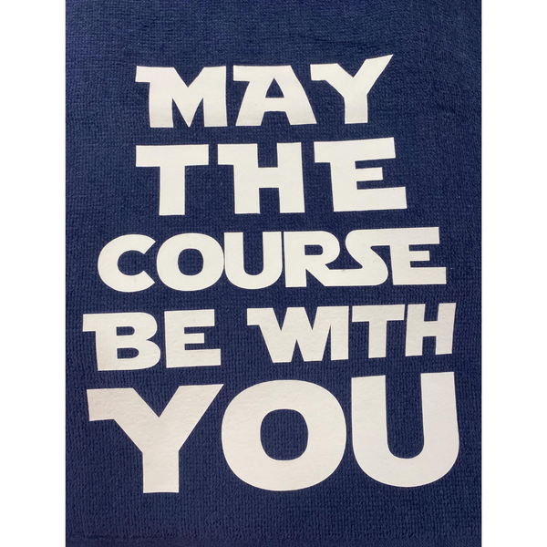 Golf Towel "May the Course" Madison's Niche 