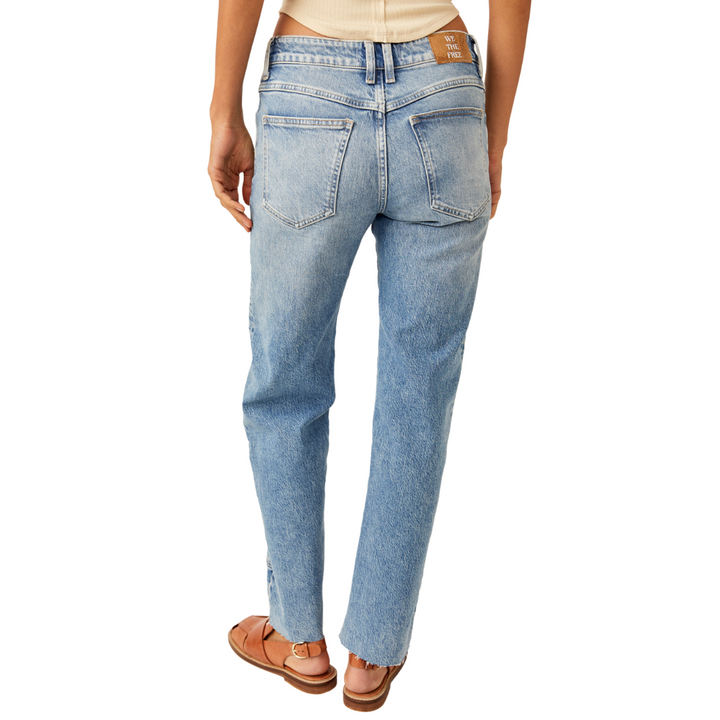 Risk Taker High Rise Straight Jeans