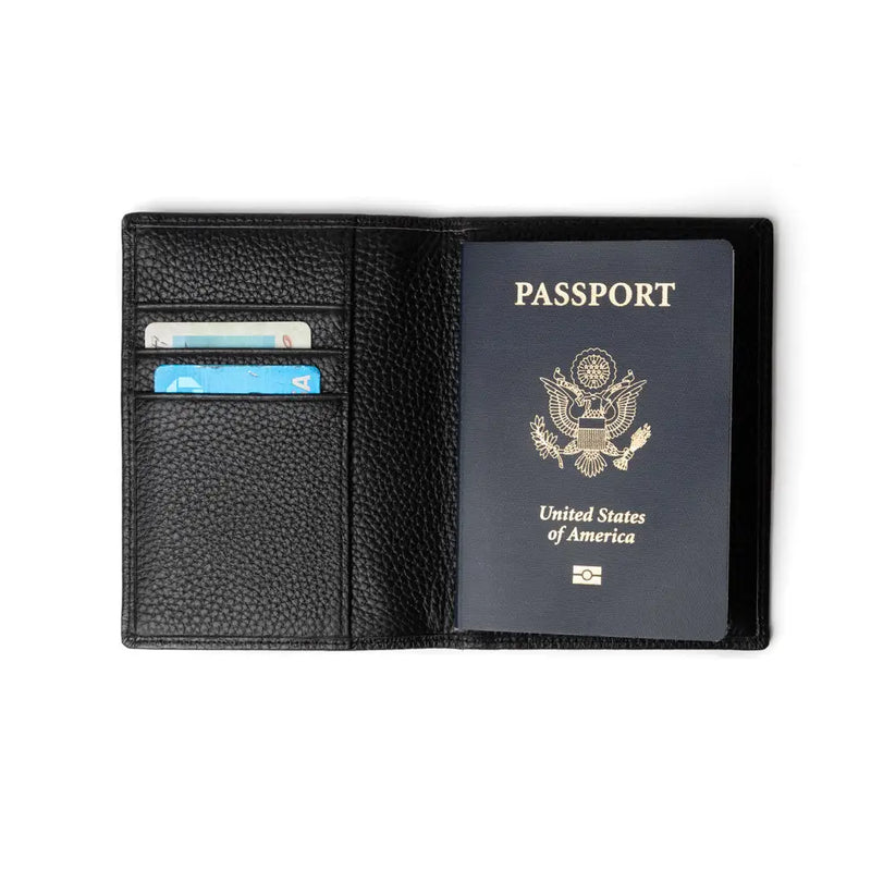Leather Passport Holder - Madison's Niche 