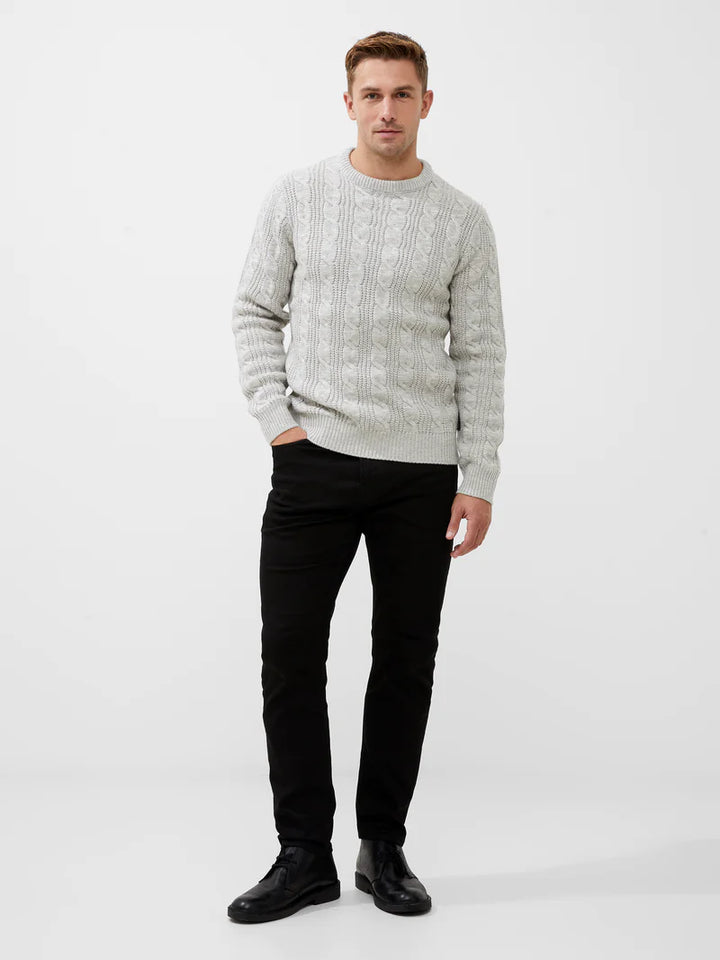 Crew Cable Sweater