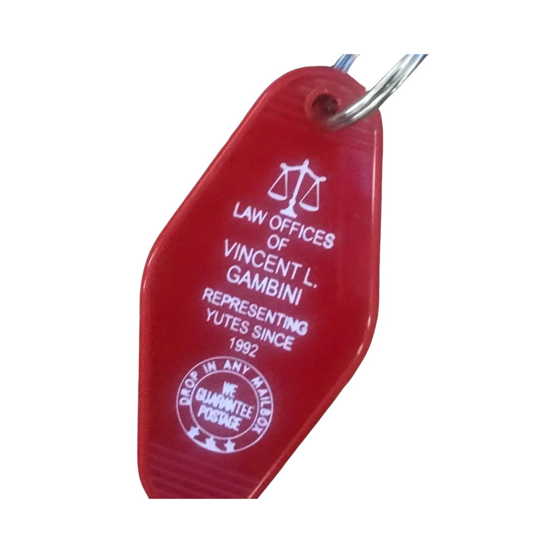 Motel Key Fob My Cousin Vinny - Madison's Niche 