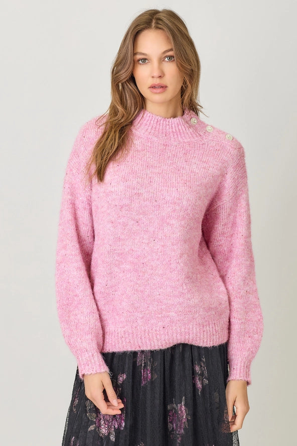 Sparkle Sweater in Rose Madison's Niche 