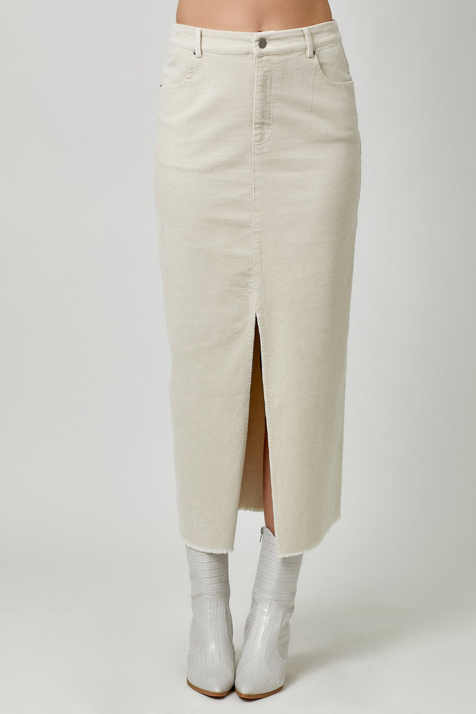 【NONCODE】Mel corduroy low skirt 60742-