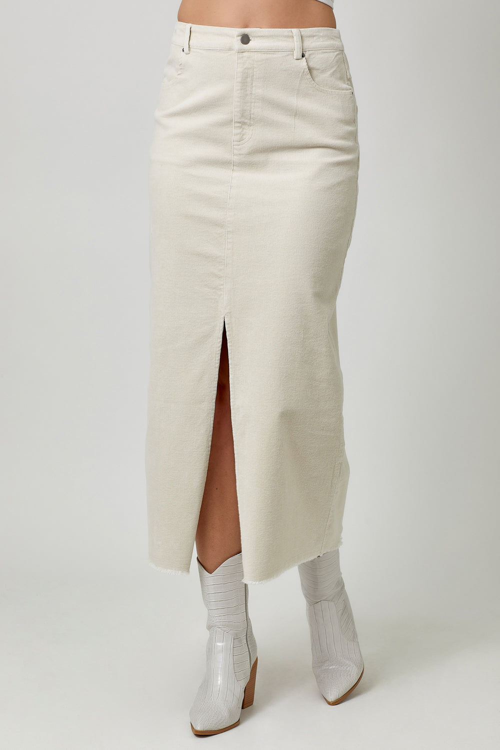 Melanie Corduroy Skirt