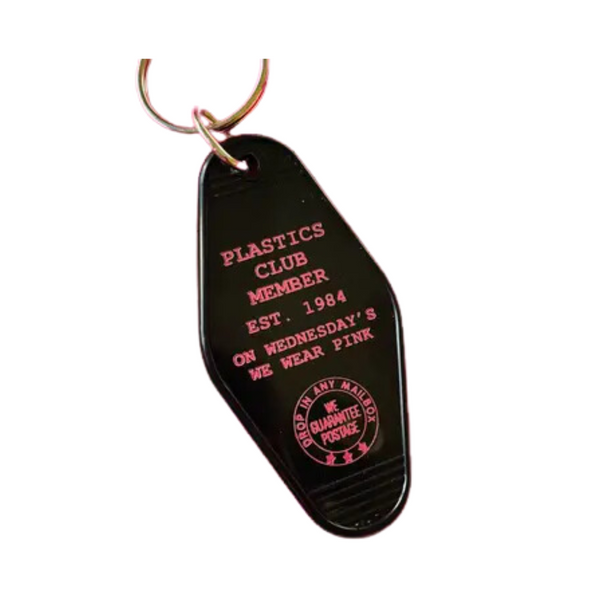 Motel Key Fob Plastic Club Madison's Niche 