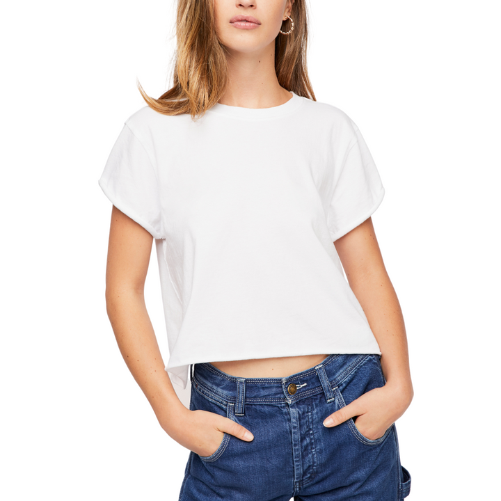 The Perfect Tee in White - Madison's Niche 