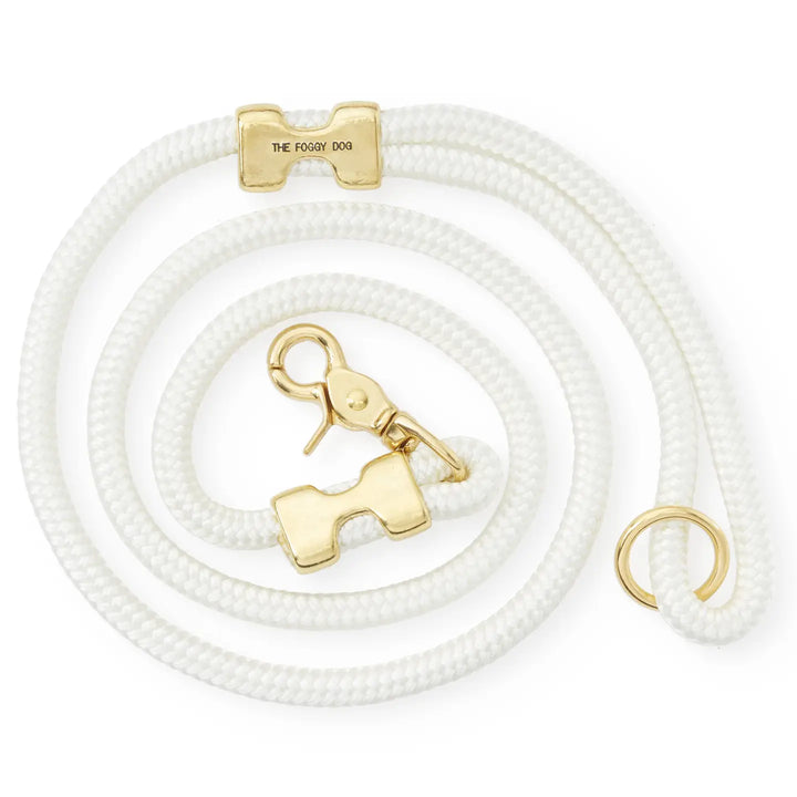 Petite Ivory Marine Leash - Madison's Niche 