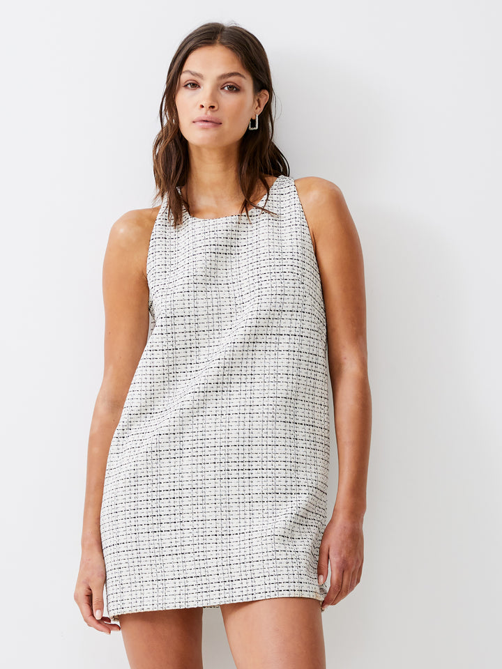 Effie Boucle Shift Dress - Madison's Niche 