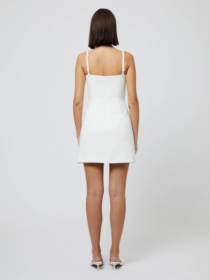 Whisper Foldover Mini Dress
