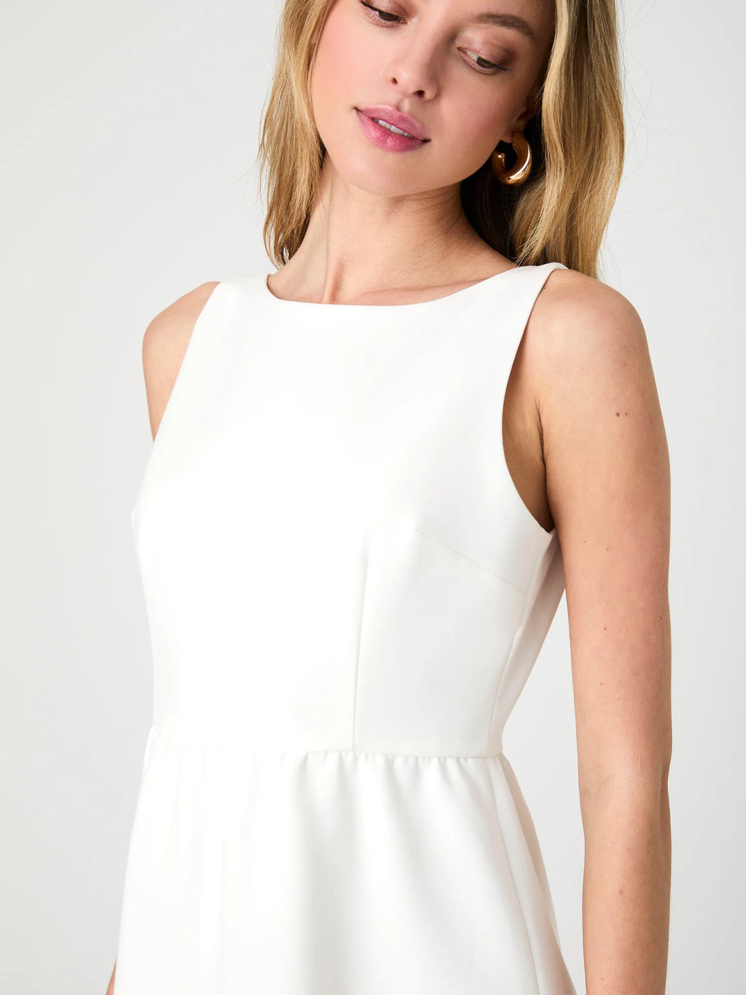 Whisper Boatneck Notch Mini Dress | Madison's Niche Whisper Boatneck Notch Mini Dress | Madison's Niche