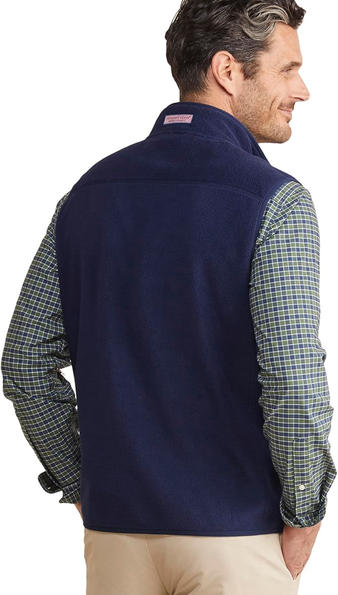 Harbor Fleece Vest in Nautical Navy