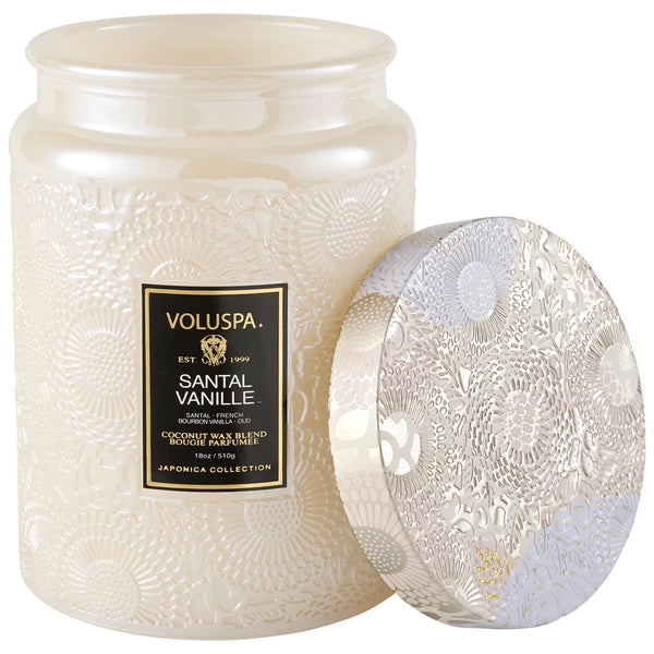 Santal Vanille 18 oz Candle - Madison's Niche 