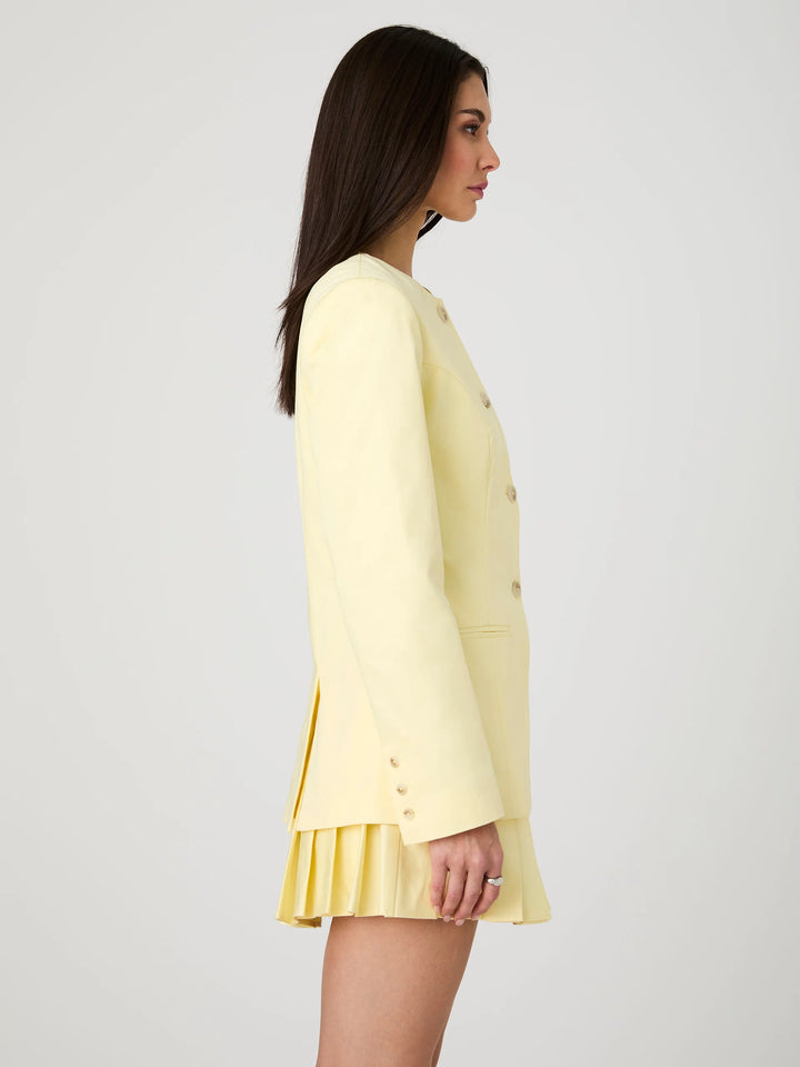 Yellow Sabine Twill Jacket