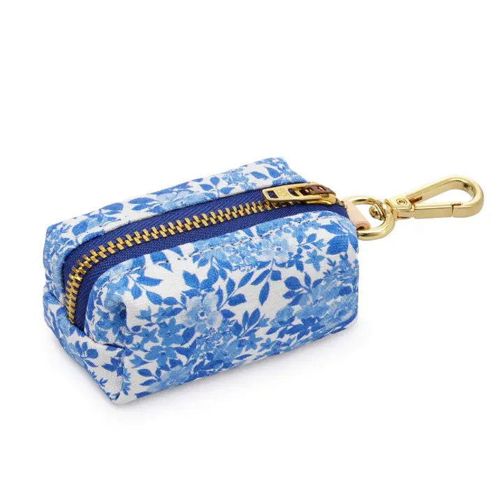 Blue Roses Bag Dispenser