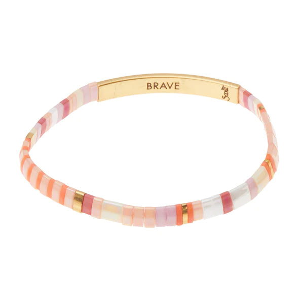 Gold Miyuki Bracelet in Brave