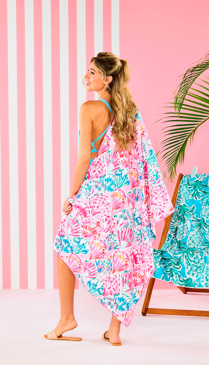 Pink Beach Towel Set
