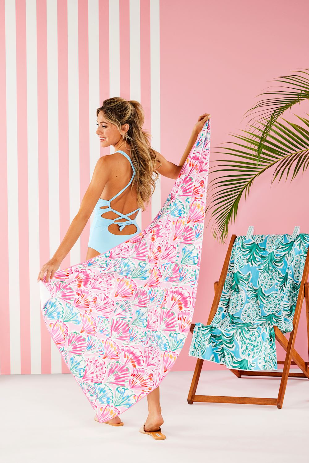 Pink Beach Towel Set