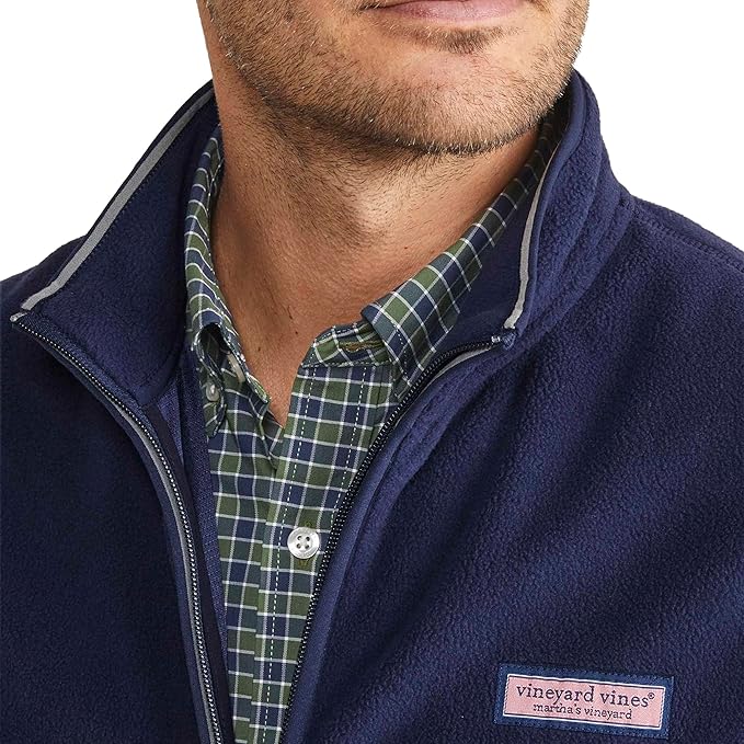 Harbor Fleece Vest in Nautical Navy