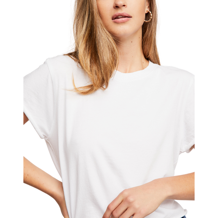 The Perfect Tee in White - Madison's Niche 