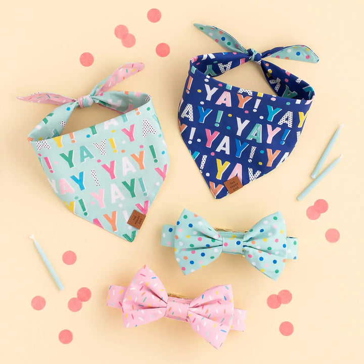 Reversible Birthday Yay Bandana - Madison's Niche 