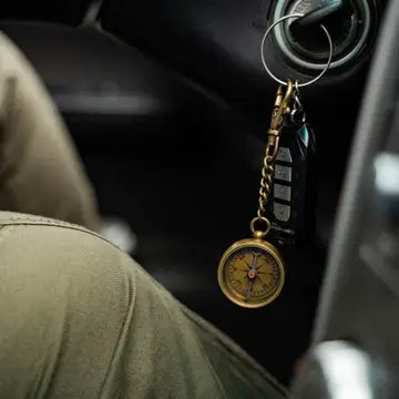 Compass Key Chain - Madison's Niche 