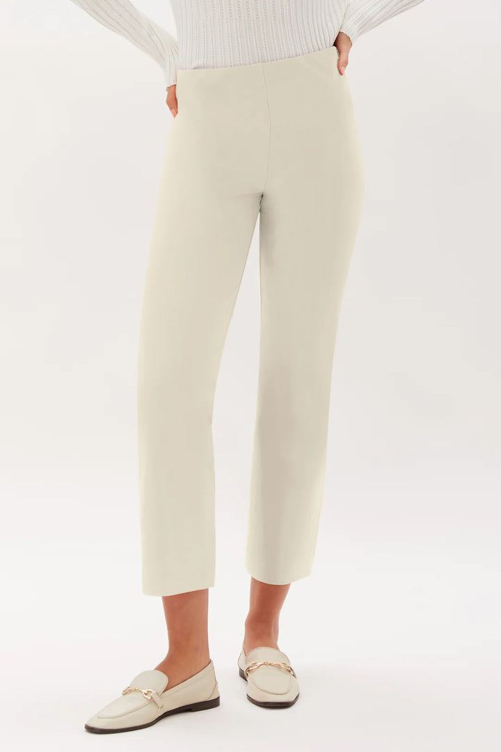 Prince Crop Flare Pant in Natural - Madison's Niche 