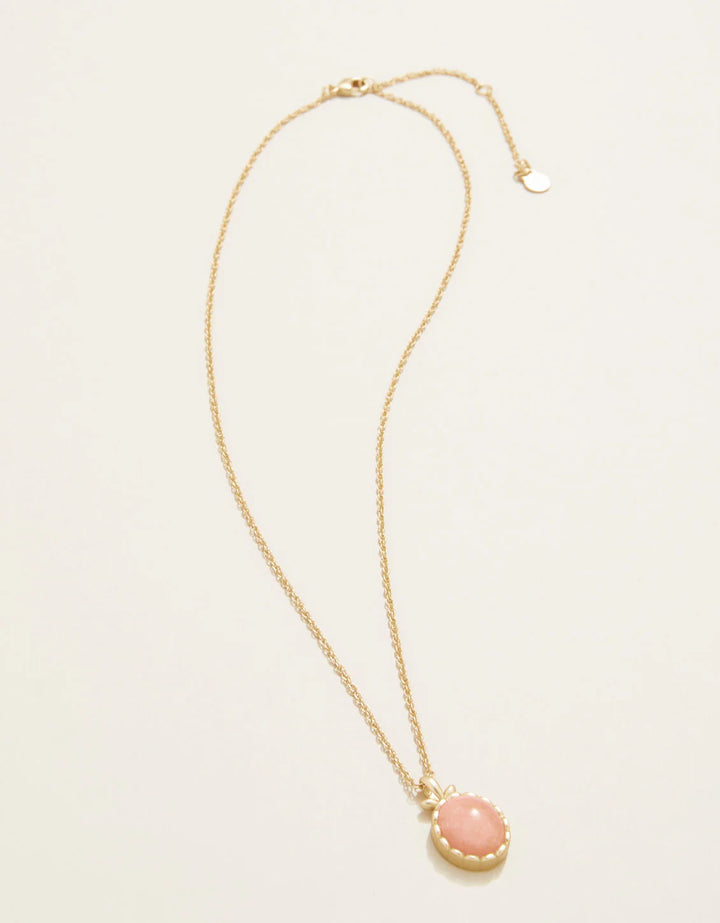 Pink Nara Oval Necklace - Madison's Niche 