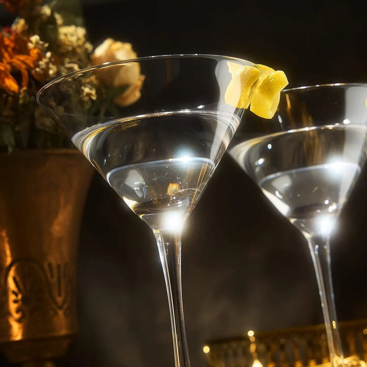 Martini Set of 4 with Spoon Picks