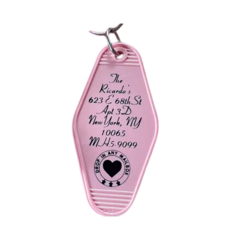 Motel Key Fob I Love Lucy