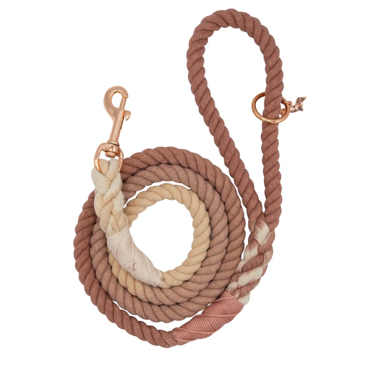 Rope Leash in Pearly