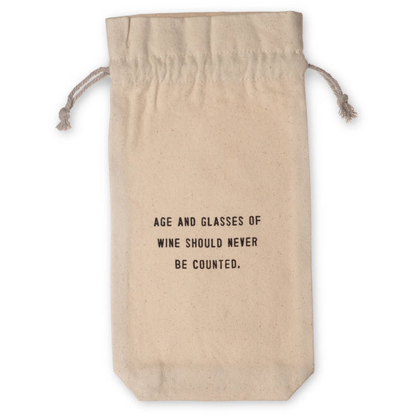 Age and Glasses of Wine Bag Madison's Niche 