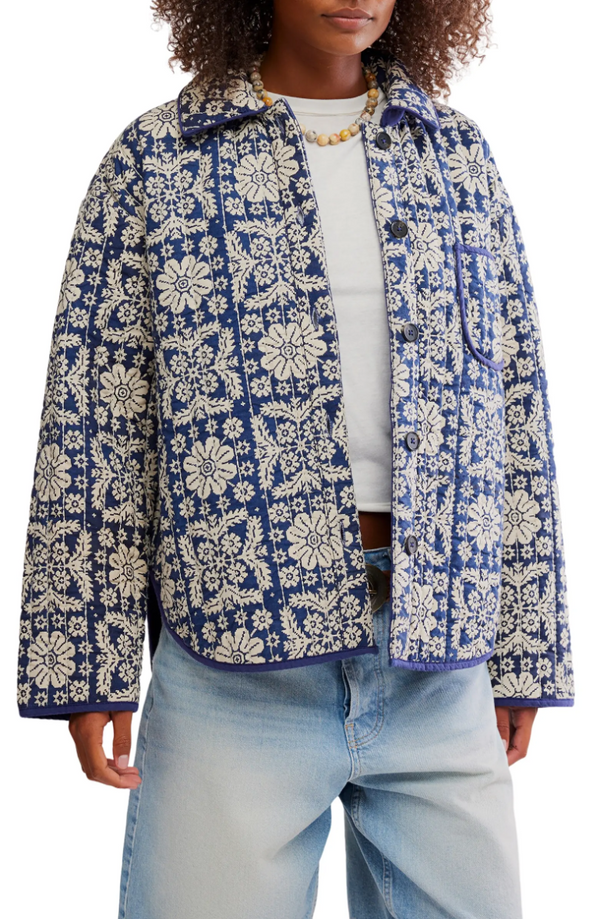 Alexie Jacket in Peacoat Madison's Niche 