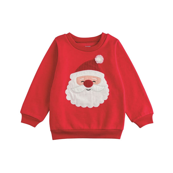 Applique Santa Toddler Sweatshirt Madison's Niche 