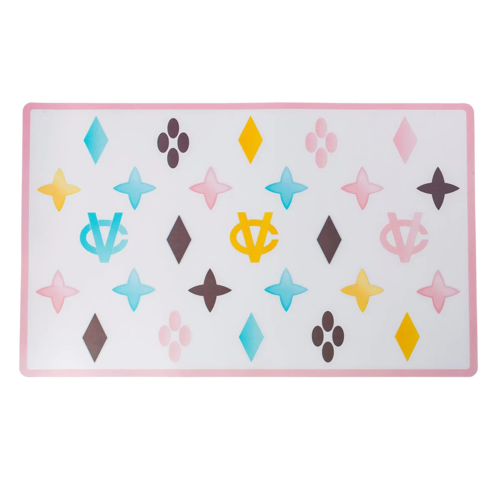 White Chewy Vuiton Placemat - Madison's Niche 