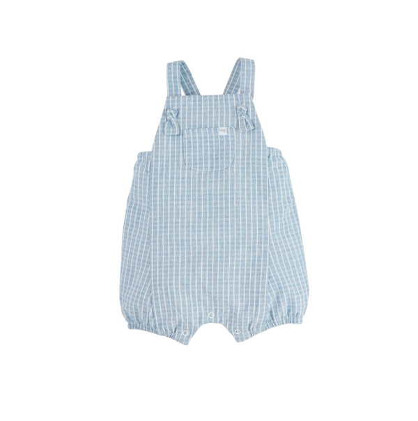 Blue Stripe Romper Madison's Niche 