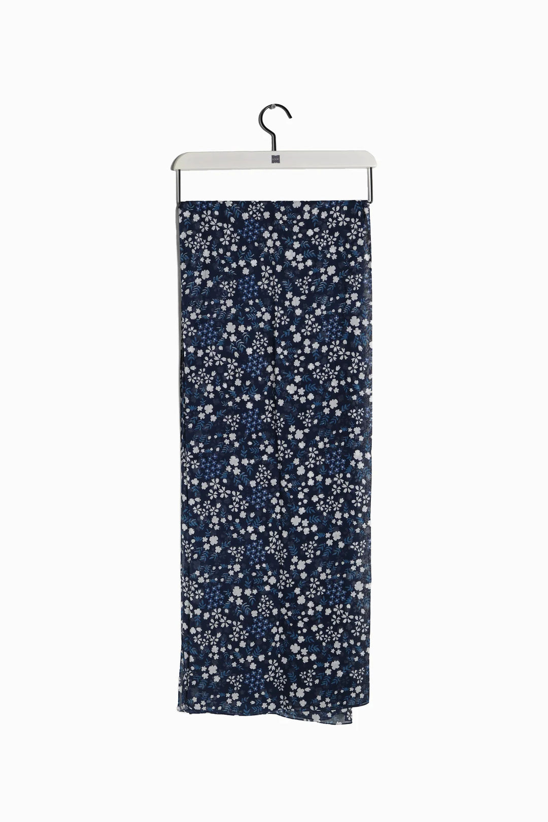 Blue Sakura Long Scarf