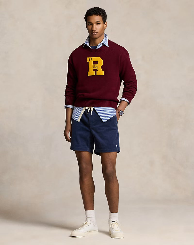 Boston Navy Polo Prepster Corduroy Short