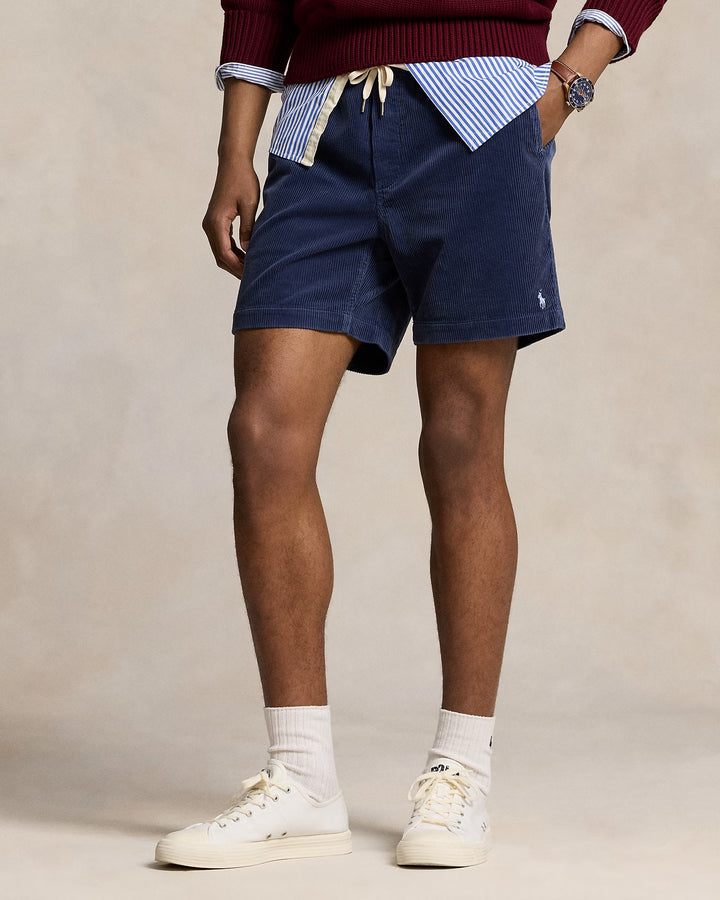 Boston Navy Polo Prepster Corduroy Short