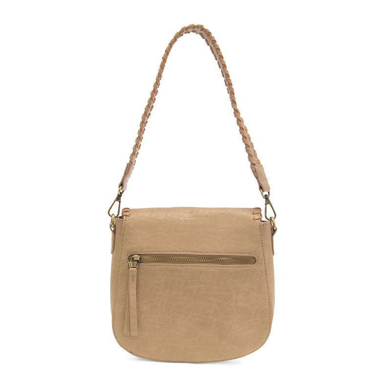 Buff Anne WhipStitch Saddle Crossbody