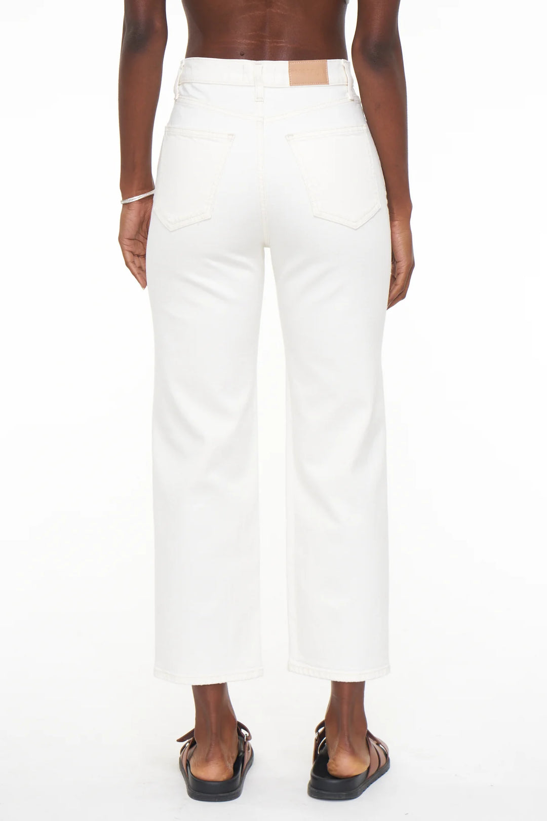 Cassie Crop in Sand Vintage - Madison's Niche 