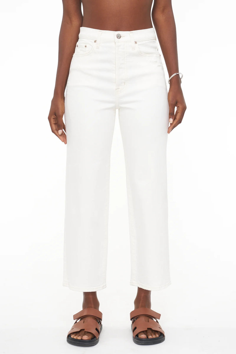 Cassie Crop in Sand Vintage - Madison's Niche 