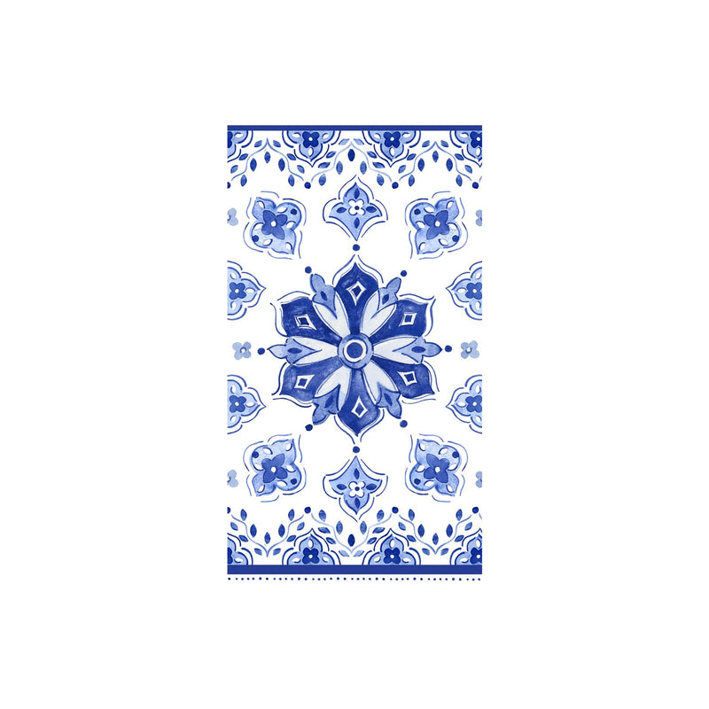 Moroccan Blue Guest Towels - Madison's Niche 