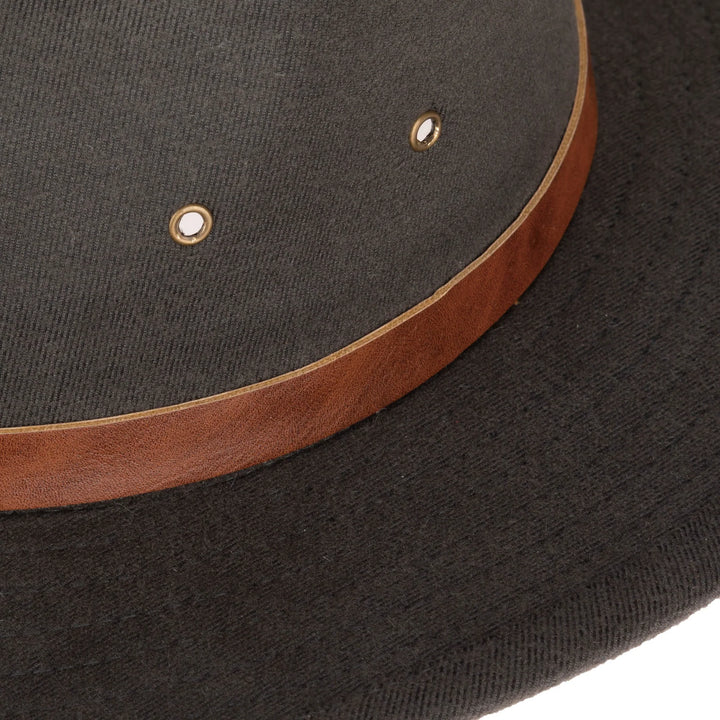 Fedora with Crown Rivets