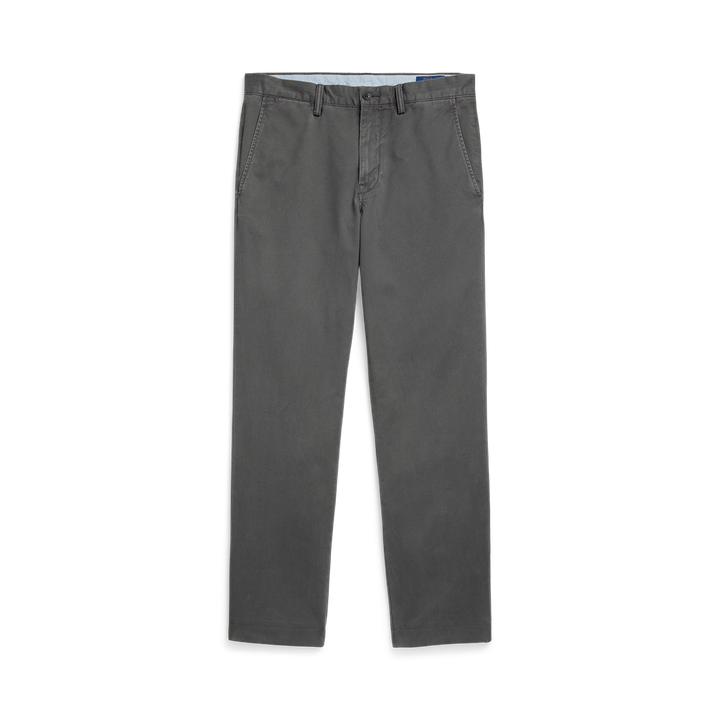 Charcoal Grey Bedford Cotton Stretch Twill Pant