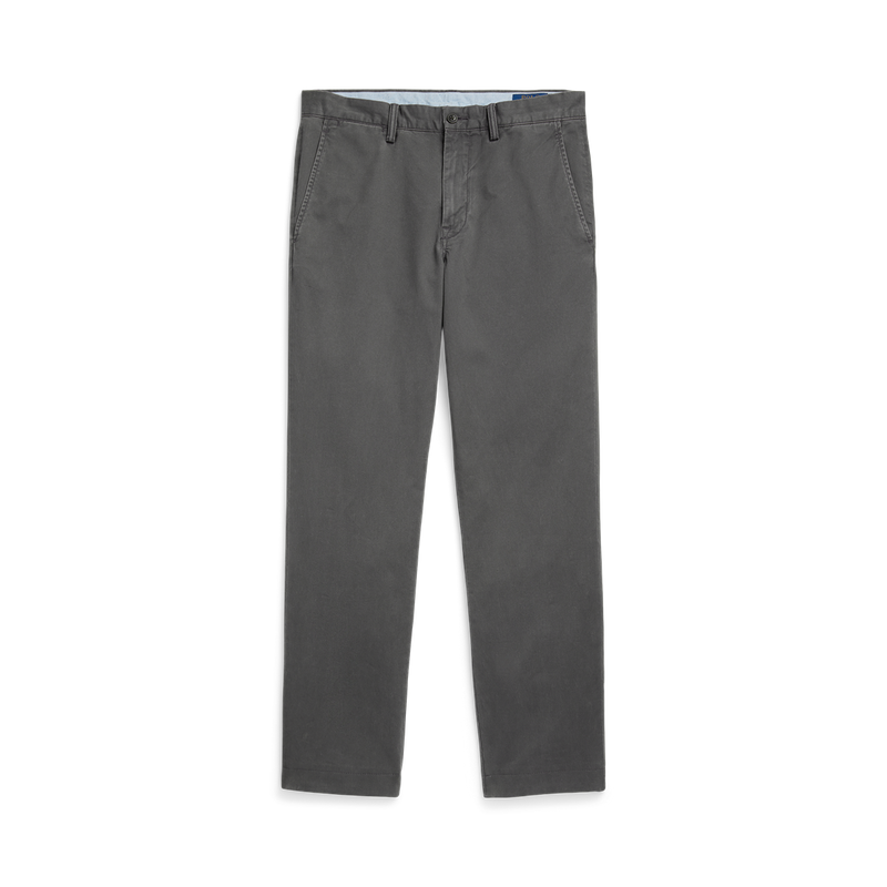 Charcoal Grey Bedford Cotton Stretch Twill Pant